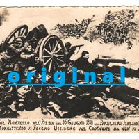 Cartolina/foto italiana battaglia di Montello 1918