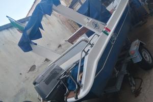 Barca salpa con motore thaiatzu 40 mega