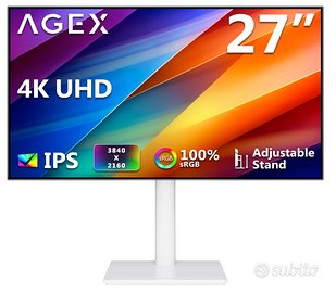 Monitor 4K 27" Z-Edge AGEX NUOVO