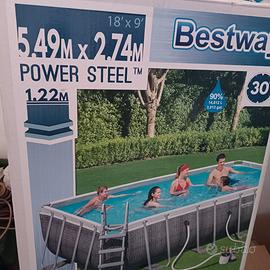 PISCINA FUORI TERRA RETTANGOLARE BESTWAY