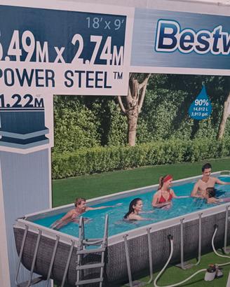 PISCINA FUORI TERRA RETTANGOLARE BESTWAY