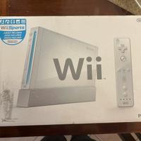 Nintendo Wii con volante e Wii sports