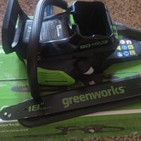 Motosega greenworks 80v