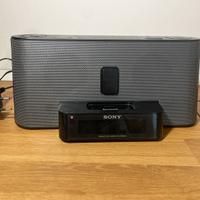 Sony – Radio sveglia FM/AM con dock iPod/iPhone