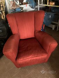 poltroncina vintage anni 50, come nuova