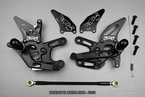 Pedane arretrate KAWASAKI ZX10R 2008 - 2010