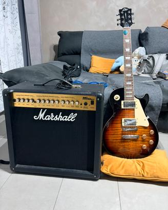 Chitarra più amplificatore