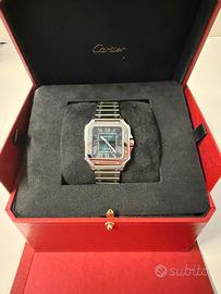Cartier Santos Medium Green