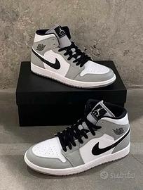 Jordan 1 Mid Light Smoke Grey 36