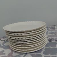 piattini da dolce La porcellana bianca