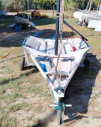 skiff 29er completo di vele e carrello