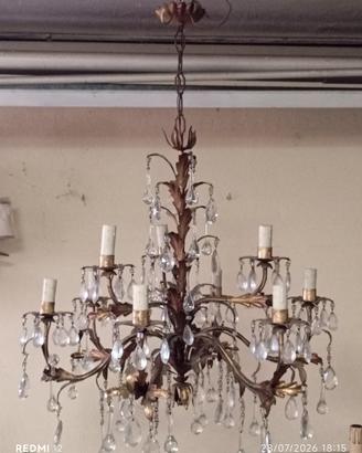 Set lampadario Liberty,  piu' due applique