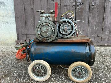 Compressore artigianale vintage