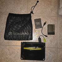 pannello solare Goalzero per ricarica dispositivi 