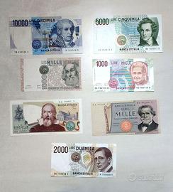 Lotto Banconote Lire Italiane - Altissima Conserva