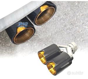 TERMINALE SCARICO SINISTRO BMW LOOK M PERFORMANCE 