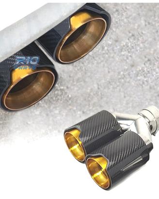 TERMINALE SCARICO SINISTRO BMW LOOK M PERFORMANCE 