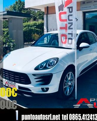 PORSCHE Macan 2.0T BIANCA 252 CV-PELLE