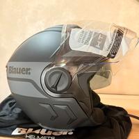 Casco blauer ht taglia m grigio opaco nuovo