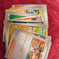 lotto 100 carte pokemon
