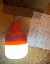 Lampade camping nuove usb