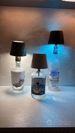 Bottigle con lampade led