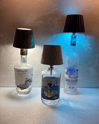 Bottigle con lampade led