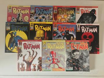 Leo ortolani tutto rat man collection lotto 11 num