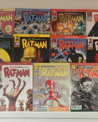 Leo ortolani tutto rat man collection lotto 11 num