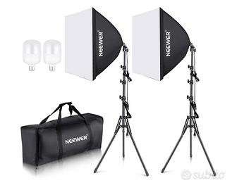 Kit illuminazione – softbox, ombrelli