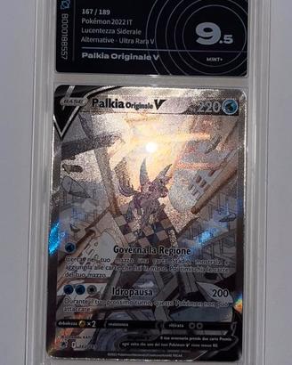 Palkia Originale V (ASR 167) Ai grading 9,5
