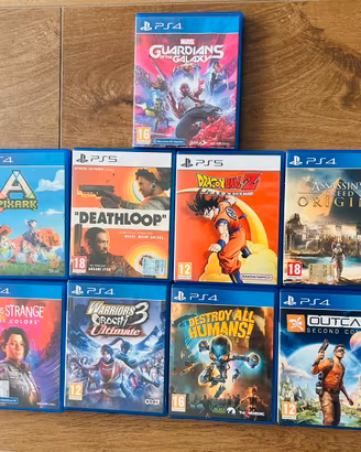 Videogiochi PlayStation 4 e 5