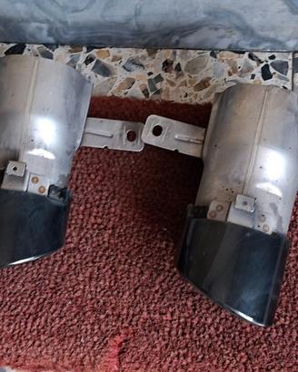 Finali di scarico originali Mercedes a35 AMG