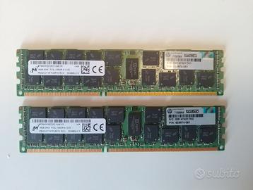 Kit RAM Server HP 32GB DDR3 ECC 2Rx4 PC3-10600R
