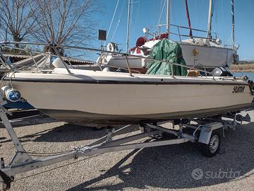 scafo barca open 6 mt