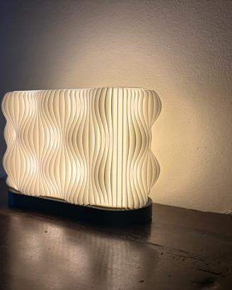 elegante lampada da tavolo stampata in 3d
