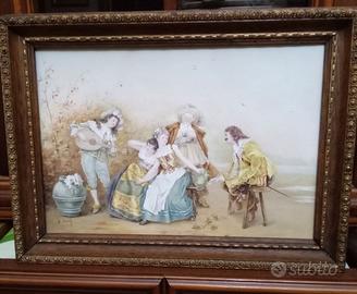 Dipinto dell'800 di alta qualità.