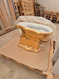 Sanitari da bagno oro