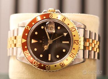 Rolex GMT Occhio di Tigre - Rootbeer Jubilee 16753