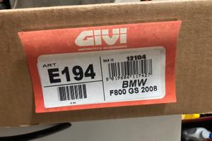 Bmw F800 / F650 piastra attacco bauletto monkey