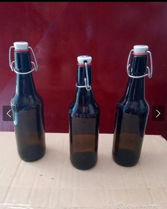50 bottiglie da 500ml x birra o salsa.