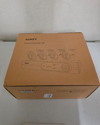 sistema di sorveglianza con DVR e 4 telecamere