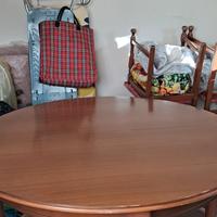 tavolo legno allungabile rotondo/ovale