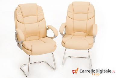 Coppie poltroncine ospite modello Silky