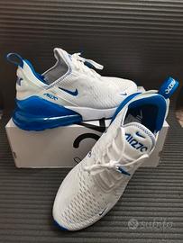 Nike Air Max 270 - Bianco/Blu - 44.5 Nuove
