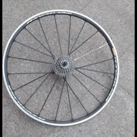 Ruota bici da corsa mavic sls