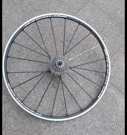 Ruota bici da corsa mavic sls