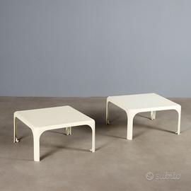 Due Tavolini 'Demetrio' Artemide anni 70