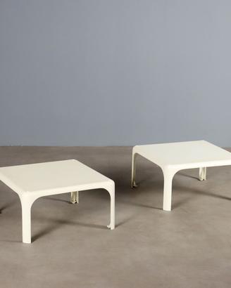 Due Tavolini 'Demetrio' Artemide anni 70