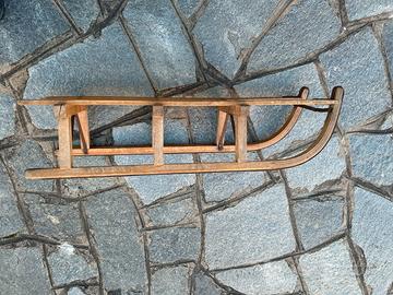 SLITTINO IN LEGNO  ANNI 50